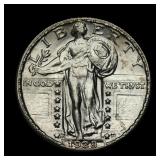 1928 S Standing Liberty Silver Quarter BU FH