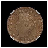 1912 Liberty V Nickel NGC MS-61 TONED Last Year!
