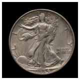 1934 D Walking Liberty Half XF/AU Better Date