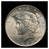 1923 Peace Dollar ANACS MS-63 VAM-1v Elite 30