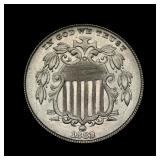 1882 Shield Nickel BU+ STUNNER