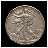 1929 D Walking Liberty Half Dollar NGC AU Dtls?