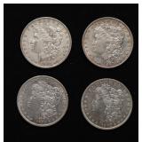 4x Morgan Silver Dollar Lot Better Than Average