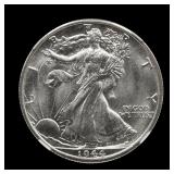 1944 D Walking Liberty Half Dollar NGC MS-64