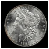 1885 Morgan Silver Dollar BU+ CHOICE