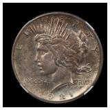 1921 Peace Silver Dollar High Relief NGC UNC WOW