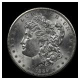 1889 S Morgan Silver Dollar BU TOUGH DATE