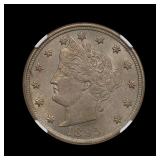1895 Liberty V Nickel NGC PR-63 REV CAM PROOF