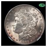 1903 O Morgan Dollar NGC MS-63 CAC TONED WOW