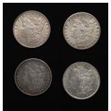 4x Morgan Silver Dollar Lot Better Than Average