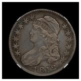 1812 Capped Bust Half NGC XF Details Tough Date!