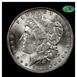 1887 O Morgan Silver Dollar NGC MS-62 CAC