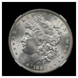 1885 Morgan Silver Dollar NGC MS-64