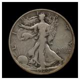 1920 D Walking Liberty Half F/VF Better Date