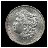 1894 Morgan Silver Dollar NGC AU-55 Semi Key