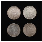 4x Morgan Silver Dollar Lot Better Than Average