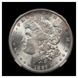 1897 S Morgan Silver Dollar NGC MS-63
