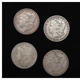 4x Morgan Silver Dollar Lot Better Than Average