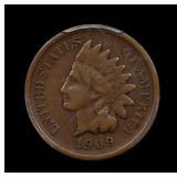 1909 S Indian Head Cent Penny PCGS VF-20 KEY DATE