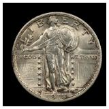 1918 Standing Liberty Silver Quarter BU FH?