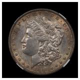 1888 S Morgan Silver Dollar NGC AU-55 Tough Date!