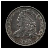 1835 Capped Bust Dime XF Nice!