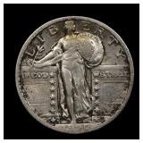 1920 D Standing Liberty Silver Quarter XF
