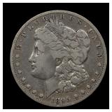 1895 O Morgan Silver Dollar VF Details SEMI KEY