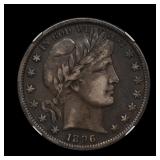1896 Barber Half Dollar NGC VF-20 Better Date