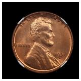 1931 D Lincoln Cent Penny NGC MS-64 RD