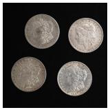 4x Morgan Silver Dollar Lot Better Than Average