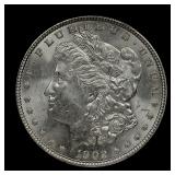1902 Morgan Silver Dollar BU Better Date