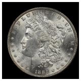 1884 Morgan Silver Dollar BU+