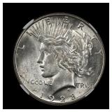 1928 S Peace Silver Dollar NGC MS-62 Semi-Key
