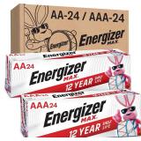 Energizer AA/AAA Batteries, 48 Count Combo Pack