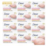 Dove Pink Beauty Bar 12-Pack   3-in-1 Soap, 4.75 o