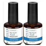 LOUINSTIC Gel Polish Remover 2 Pack (30ml), Aceton