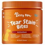 Zesty Paws Tear Stain Support Soft Chews for Dogs,