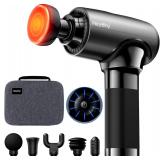 Massage Gun Deep Tissue Massager with Heat Head