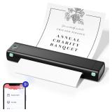 M08F Portable Thermal Printer   Wireless Travel Pr