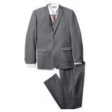(SZ 18)Geoffrey Beene Boys' Solid 5pc Ensemble Sui