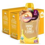 Happy Baby Organics Stage 2 Pouches, 4 oz x16