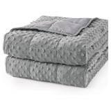 Mr. Sandman Weighted Blanket Queen 15 lbs, Grey, 6
