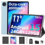 Gemini AI 11' Android 15 Tablet 24GB RAM+128GB ROM