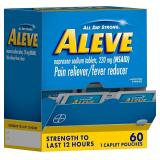 Aleve Naproxen Sodium, 60 Individual Pouches