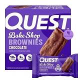 Quest Bake Shop Brownies, Chocolate, 10g Protein,