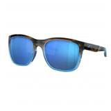 Fin Nor Men's Brown Stripe/Blue Fade Frame Sunglas