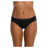 (SZ 4)La Blanca Island Goddess Side Shirred Bikini