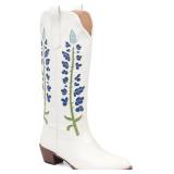 (Sz 8.5)Cowboy Boots for Women, Bluebonnet Embroid