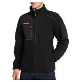 (SZ L)DURAWERK Fleece Jacket Mens Full Zip Lightwe
